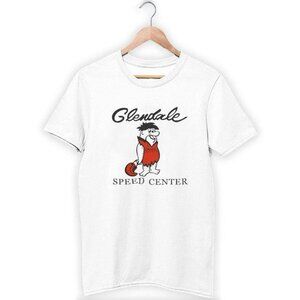 Hot Rat Rod Gasser Willys Glendale Speed Center Graphic T-Shirt Car Enthusiast